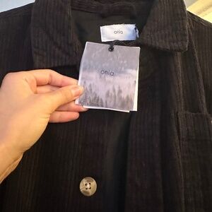 Black Onia corduroy men’s “Shacket”